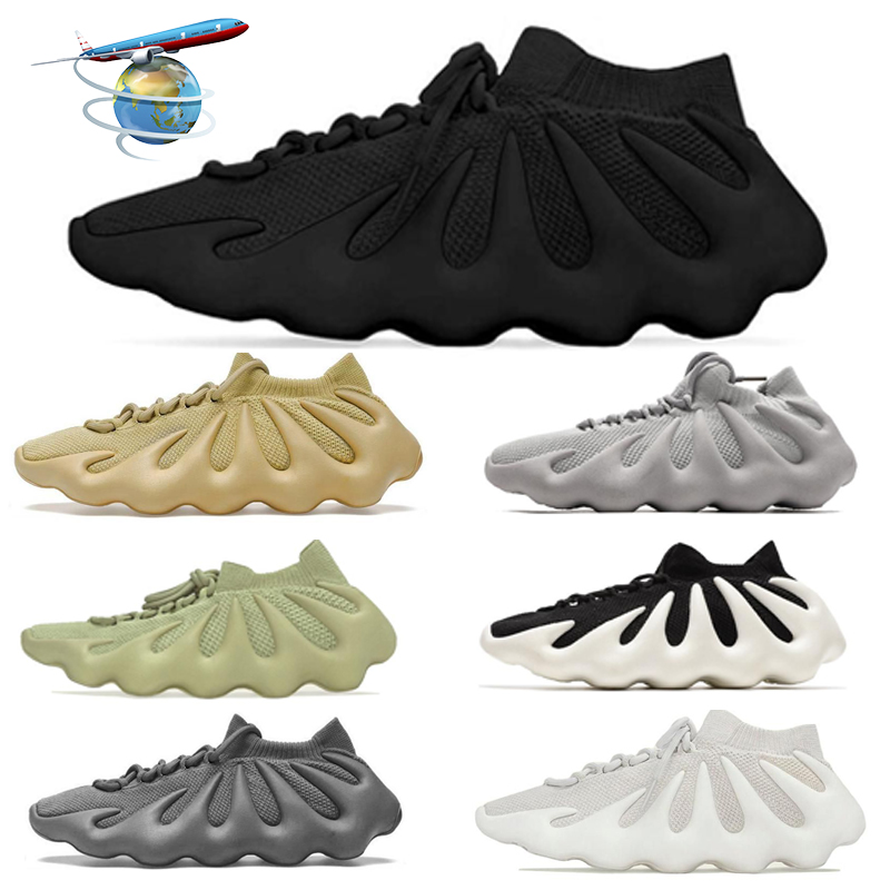 

450 Sulfur Cloud White Shoes summer Slippers Men Women Dark Slate Cloud Black Resin clouds Wave west Outdoor Cinder Runner leisure Sneakers Eur 36-45, Color #7