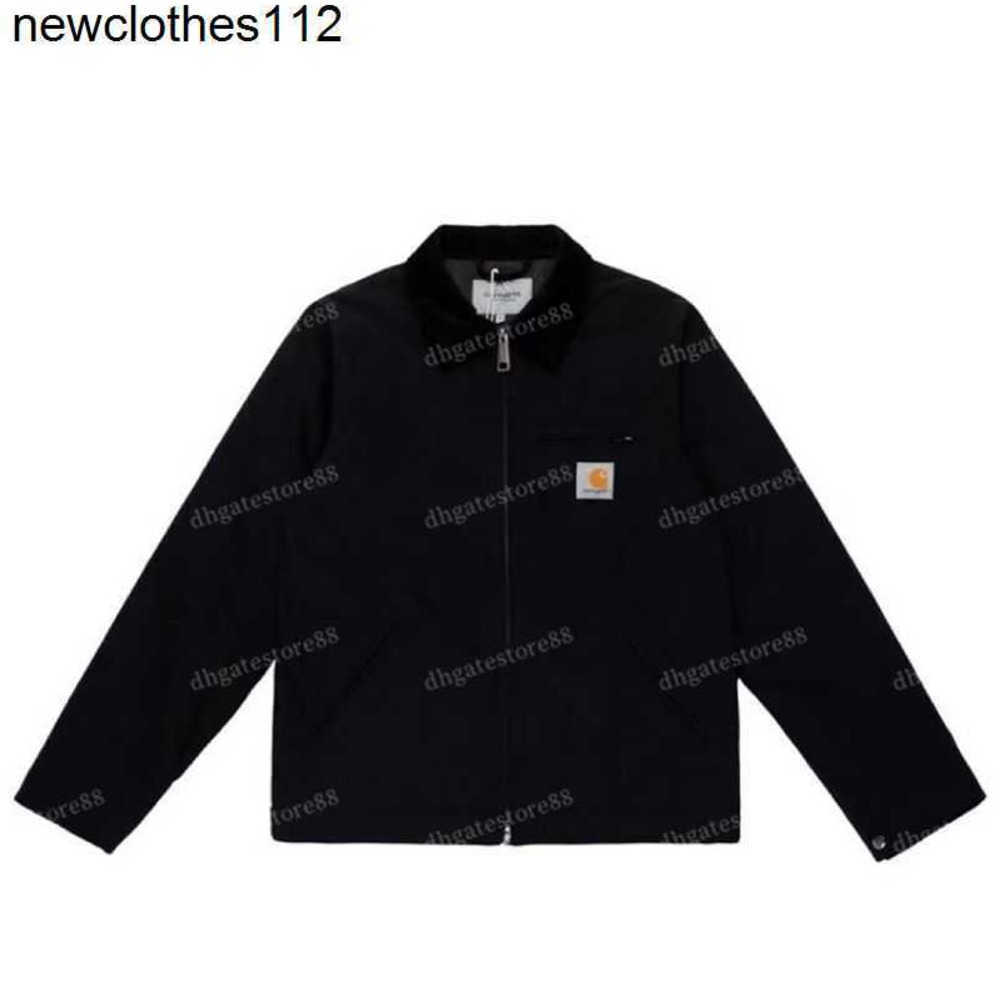 

Men Carhart Designer Mens Jackets wip thick Detroit American work clothes cotton jacket men women couple01 Loose design36ess, Black (thickened with cotton)