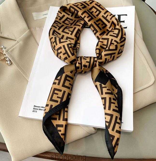

20color Designer Letters Print Floral Silk Scarf Headband for Women Fashion Long Handle Bag Scarves Paris Shoulder Tote Luggage Ribbon Head Wraps0ndy