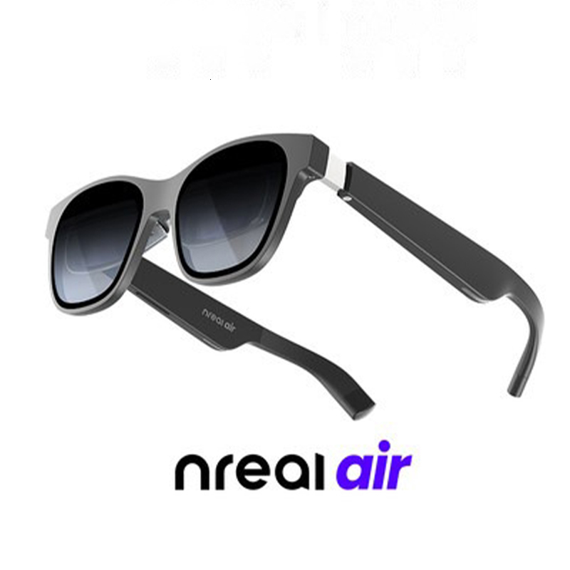 

VR Glasses Nreal Air kacamata AR pintar lipat 4K HD 3D ruang OLED mikro sepak bola 201 P layar besar 1080 inci 230515