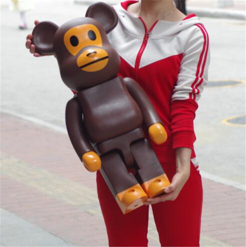 

Popular-Selling Games 1000% 70CM 5KG The Bearbrick Ape of types CH Art Figure doll PVC Collection model room Decoration toys