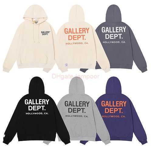 

Designer Clothing Galleries Hoodie Mens Sweatshirts American Fashion Galleryes Depts hollywoods Exclusive Classic Printed Pure Cotton Terry Loose Hoodie Bodygu, Shipping fee