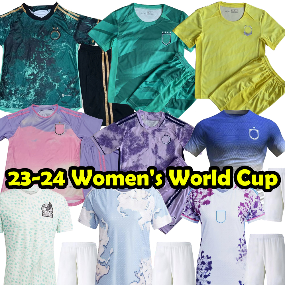 

2023 2024 ROBERTSON Women's World Cup kids soccer jerseys england Mexico BELGIUMS HollandS spain swedenS AARONSON TOONE kids football shirt uniforms, 23-24 usas