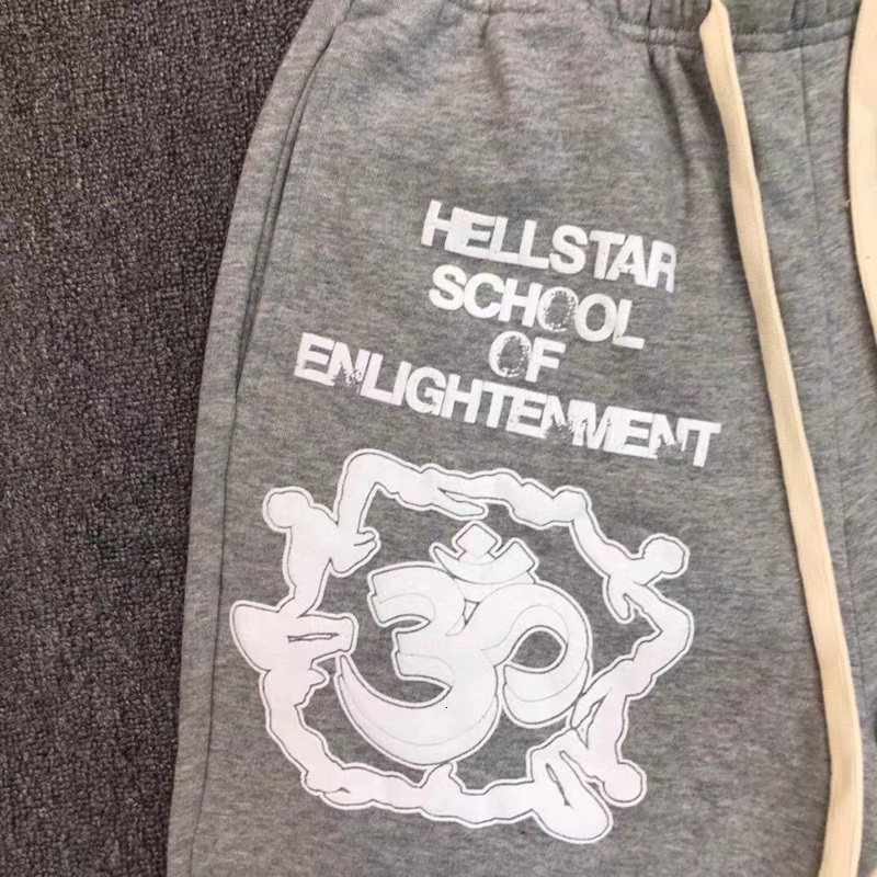 

Men' Pants Hellstar Sweatpants 2023 High Quality Letter Foam Print HELLSTAR Wool Hoop Cloth Men Women Couple Real Po 230515