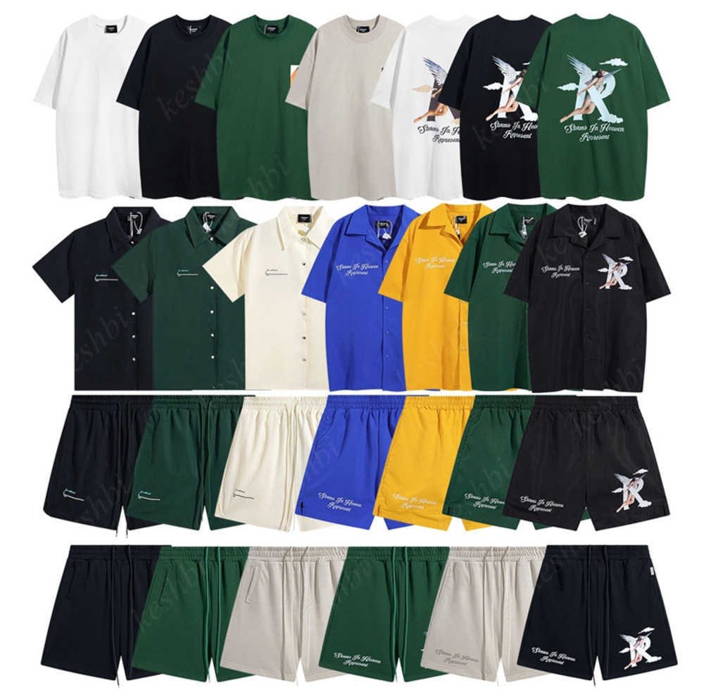 

Represent Mens T Shirt Pants 2 Piece Sets Designer Men Woman Black White T-shirt Hip Hop Streetwear Clothing Loose design58ess