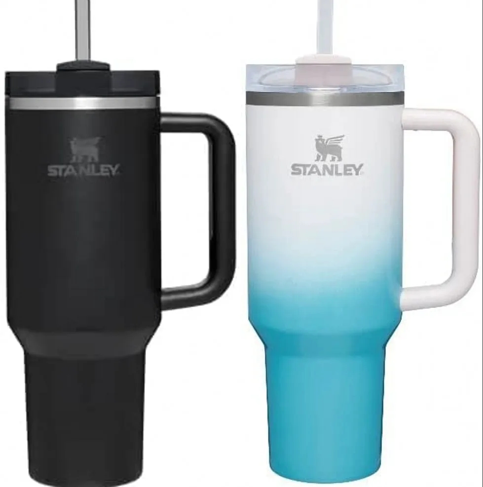 

Stanley Flowstate 40oz Quencher H2. 0 Tumbler With Logo With Handle Insulated Lids Straw Stainless Steel Coffee Termos Cup GG0515, Multi-color