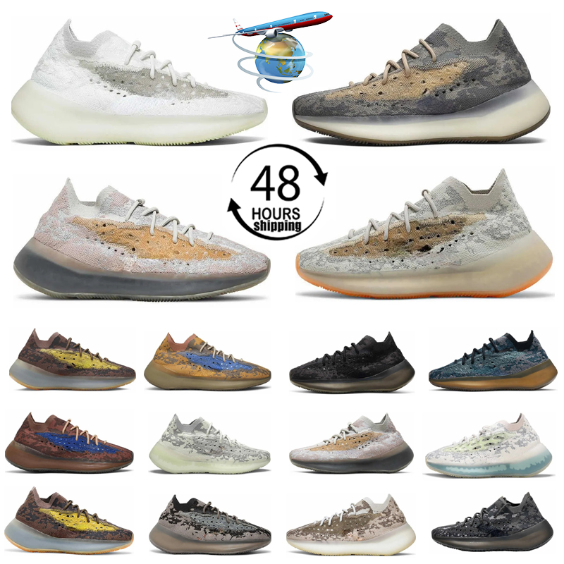2023 Chaussure de course 380 Femmes Hommes Plate-forme Voyage à lacets Azure Non-Refl lective Sneaker Fashion Lady Letters Flat Designer Running