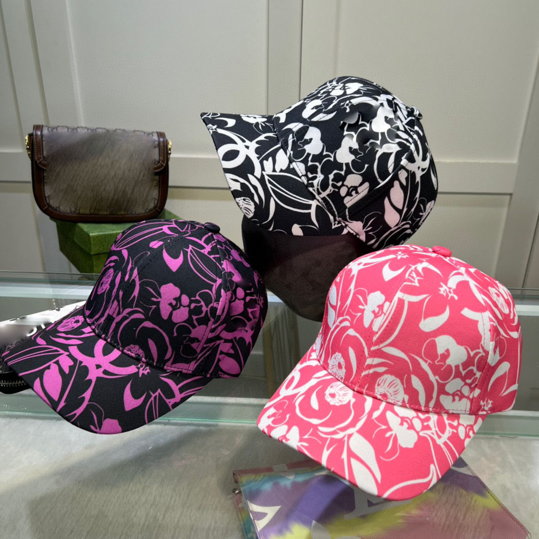 

Women's Fashion Designer Ball cap Summer Pattern Graffiti Holiday Travel Sports Sun Protection casquette, Pink