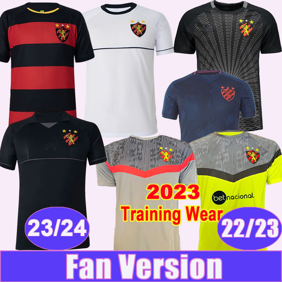 

2023 24 Sport Recife Mens SABINO Soccer Jerseys 22 23 LUCIANO EWERTHON RAY VANEGAS JADERSON EZEQUIEL WATSON DENNER E. FELIPE Home Away 3rd Training Wear Footall Shirts, Qm13347 23 24 home no patch