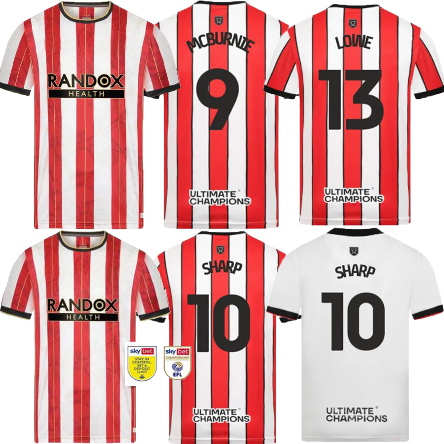 

S-4XL 22 23 SHEFFIELD soccer jerseys Limited Edition Promotion Kit Sander Berge UNITED John Egan Rhian Brewster Anel Ahmedhodzic Oliver Jayden Bogle football shirt, Red