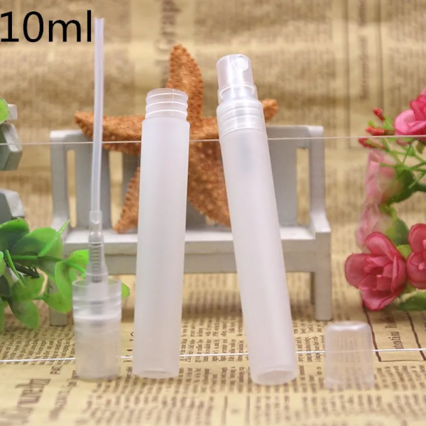 2ml 3ml 5ml 10ml PET Plastic Perfume Bottle Empty Refilable Spray Bottle Small Parfume Atomizer Transparent Clear Perfume Sample Vials