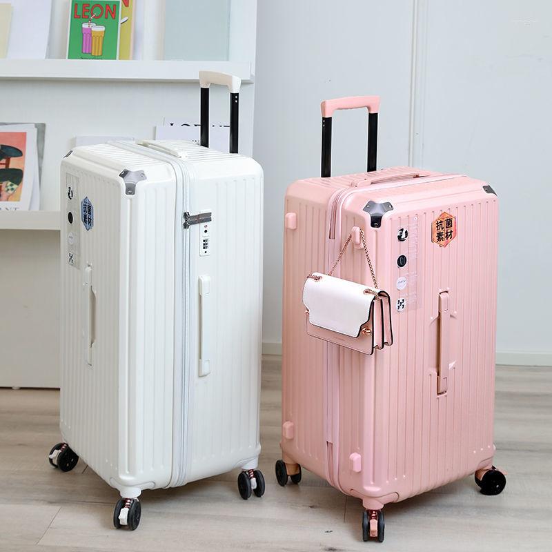 

Suitcases Rolling Luggage Cabin Holiday Suitcase With Wheels Couples Travel Anti-Fall Password Package Outing Carry On