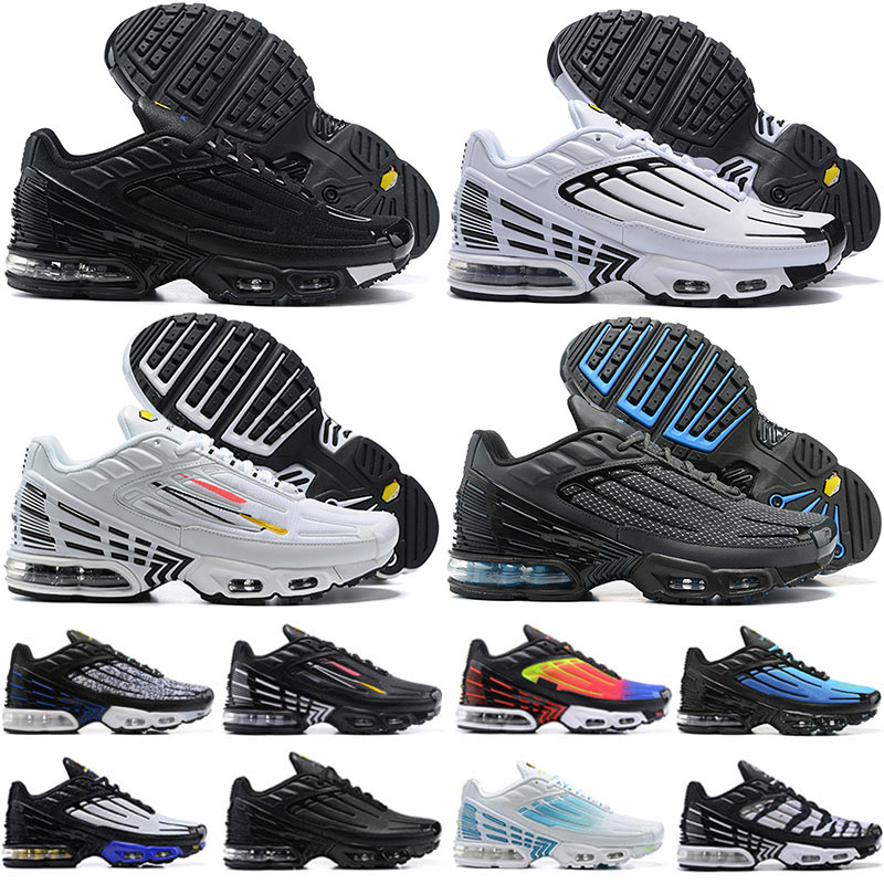 

2023 Tuned Tn Plus 3 Casual Shoes Men Women Sneaker Fashion Tn3 Trainers Bred Grey Mesh Black Red White Sports Sneakers Laser Blue Atlanta Terrascape 36-46, 27