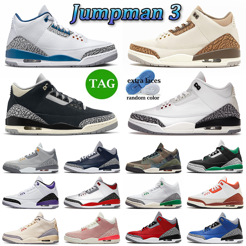 

3s Basketball Shoes Jumpman 3 dhgate J3 Wizards Dark Iris Women Sneakers Mars Stone Palomino Lucky Green Men Fire Red Off Noir Designer Shoe White Cement Reimagined, 36-47 muslin