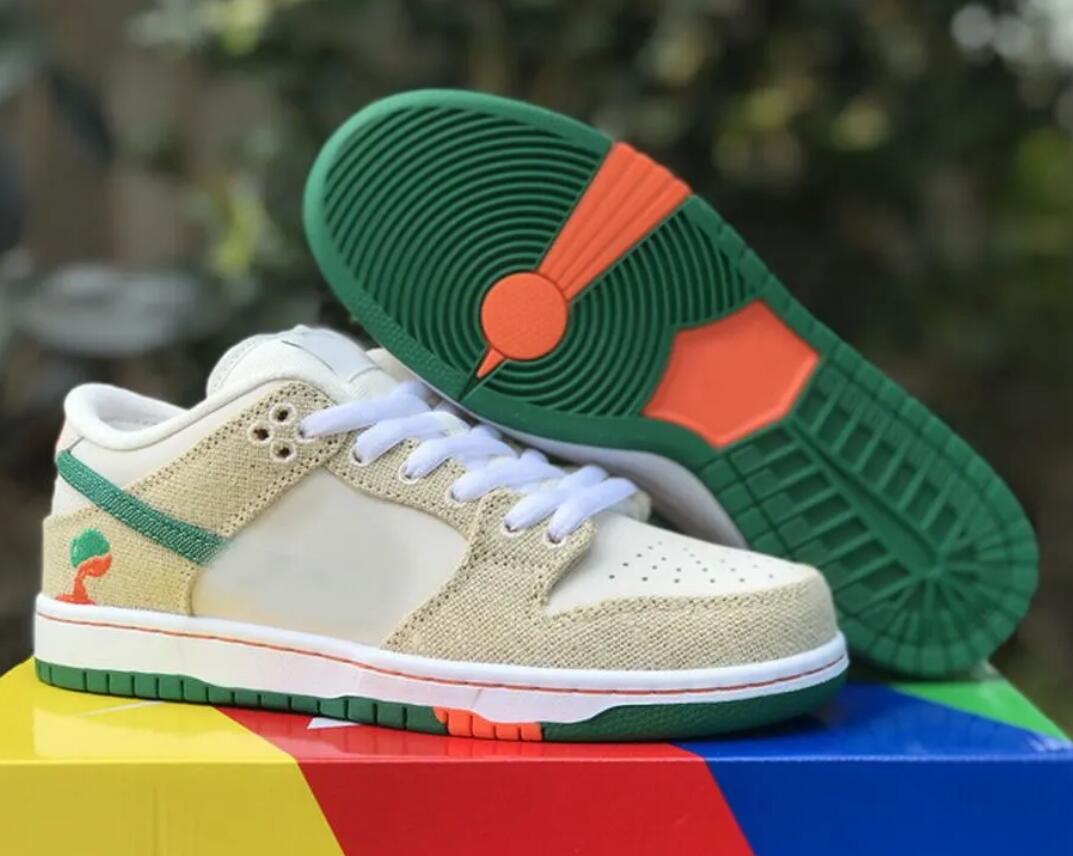

Designer Jarritos running Shoes Low Men Women Phantom Safety Orange Malachite FD0860-001 sports Trainer sneakers 36-47.5, Beige