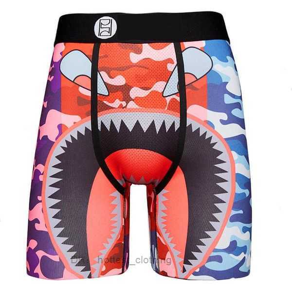 

Psd Shorts Mens Underpants Lingerie Sexy Ice Silk Quick Dry Boxers Breathable Underwear with Bags242t 4 L2AP, Yellow hair