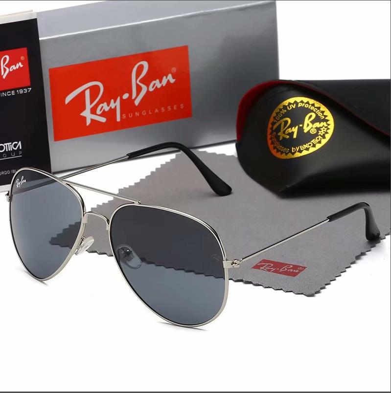 

RB 3025 Rayban Flower Lens louise Sunglasses with Letter Designer Brand Sun Glasses Women Men Unisex Traveling louiseity lv Sunglass Black Grey Beach Adumbral