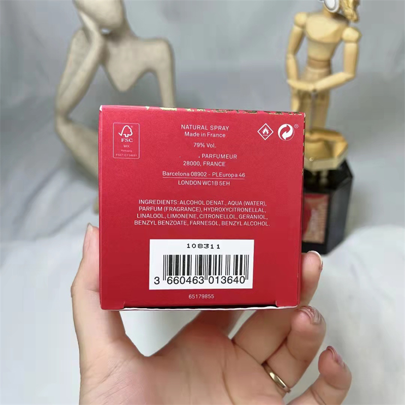 100Ml/3.4oz Women Man Perfume Eau De Parfum Lasting Fragrance Parfum Femme Perfumes Original High Quality Body Spray Fast Ship gift present