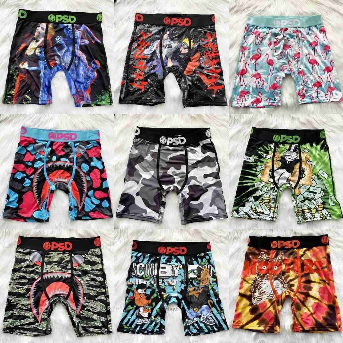 

Shorts Psd Randomly Sent Owen to Endorse Ins Printed Milk Silk Fitness Running Skateboard Quick-drying Boxer Briefs T230317 RENC, Random delivery