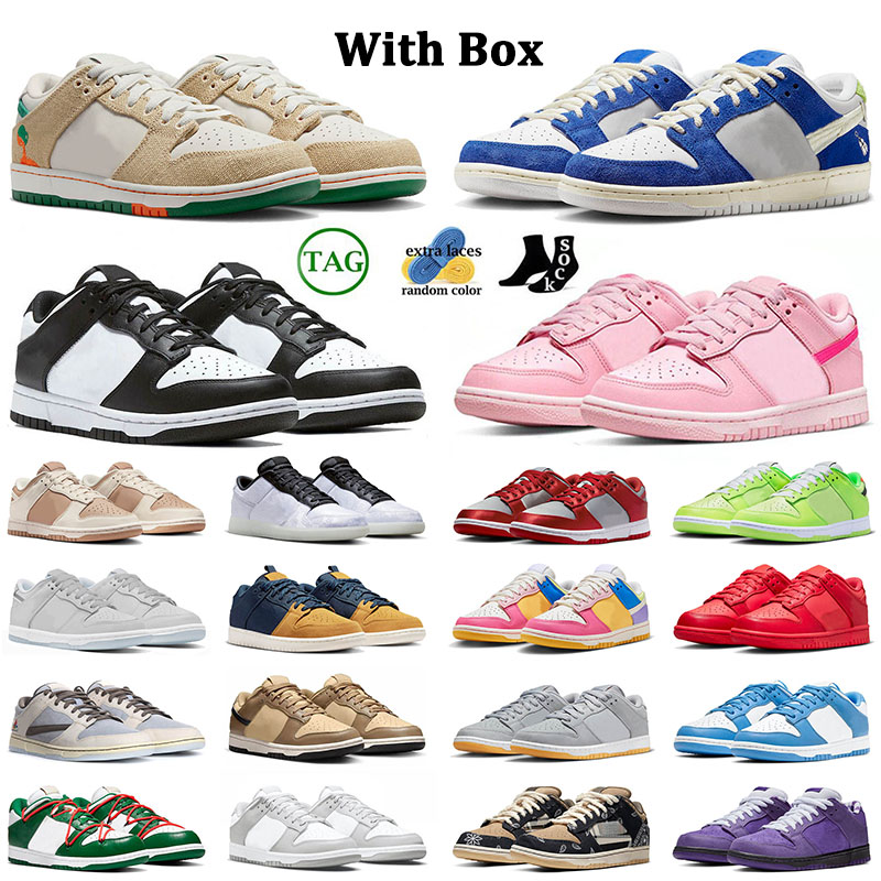 

Low With Box Designer Running Shoes Jarritos Mens Women Panda Triple Pink Lobster Ts Pink Green Track Red Sports Trainers Sneakers 36-48, B61 36-40