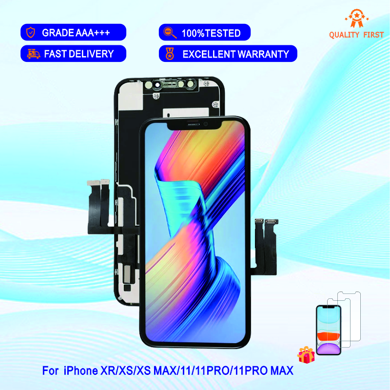 

WHOLESALE JK INCELL Quality AAA+++ Panels LCD Display For iPhone XR Touch Digitizer Complete Screen with Frame Assembly Replacement