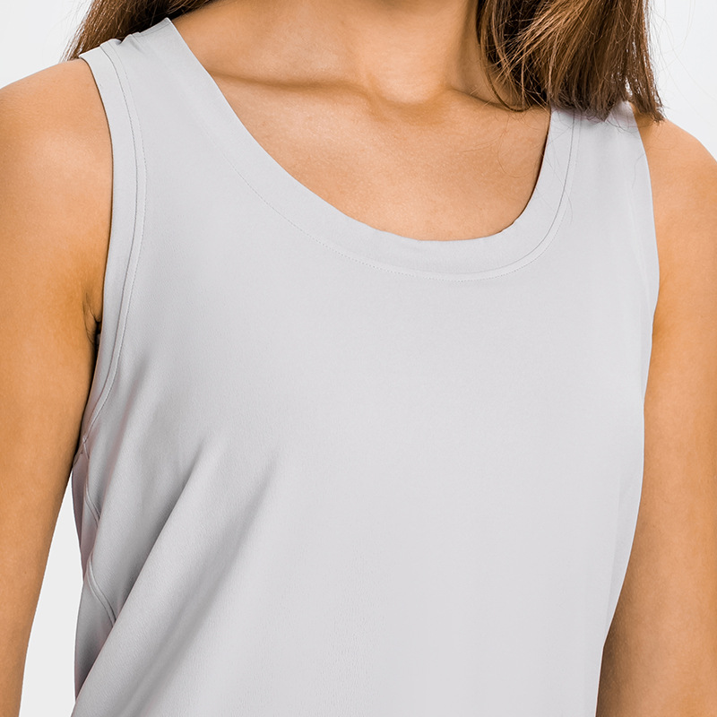 

Lulus Ribbed Slim Fit Gym Fitness Workout Tank Top Racerback Sport Training Vest Sleeveless with Built Braleisure Trend Zer2 ZER2, Black