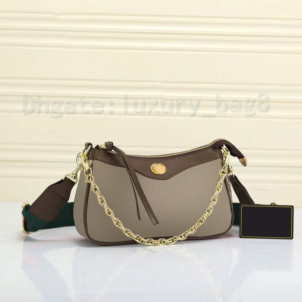 

Luxury Ophidia Designer Bags G Mini Shoulder Bag Underarm wallet Crescent Moon purse classic Crossbody handbag envelope phone bags luxuries fashion Gift, White*