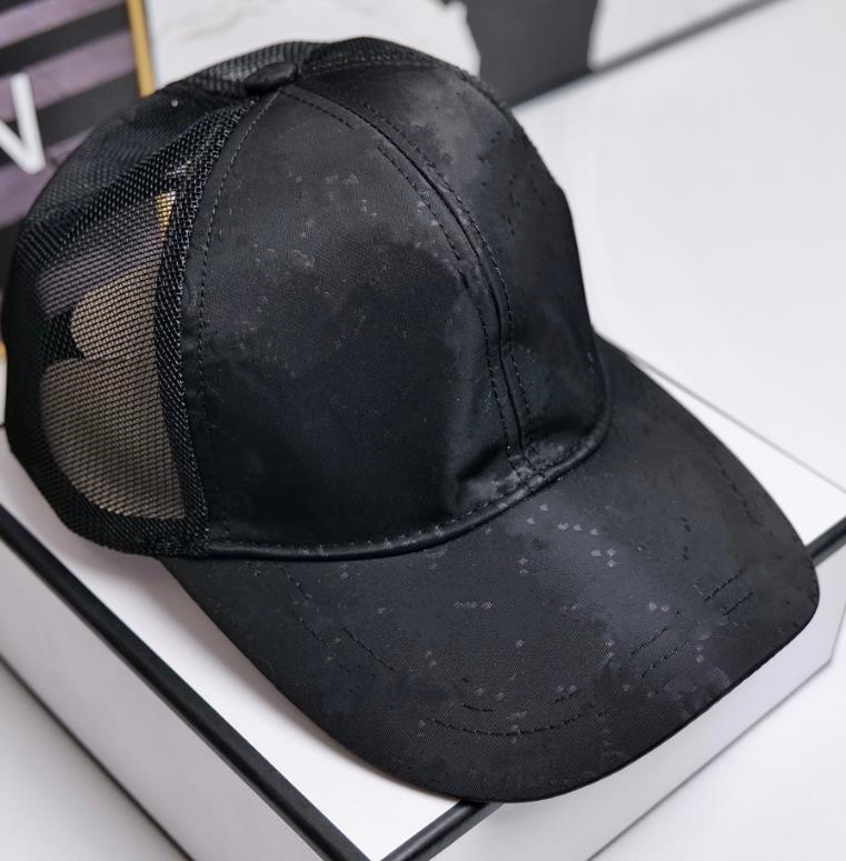 

Net Baseball Caps 2023 New High Quality Outdoor Black Sport Ball Hats Letters Patterns Embroidery Bucket hat Men Women Sun Snapback hats Sun visor