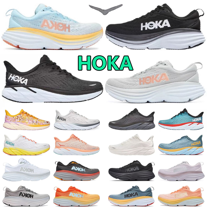 

Hokas Mens Womens Casual Shoes Hoka one one bondi x clifton 8 Free People Carbon X 2 shadow triple black white harbor lunar rock women men trainers Sneaker platform shoe, Color#40