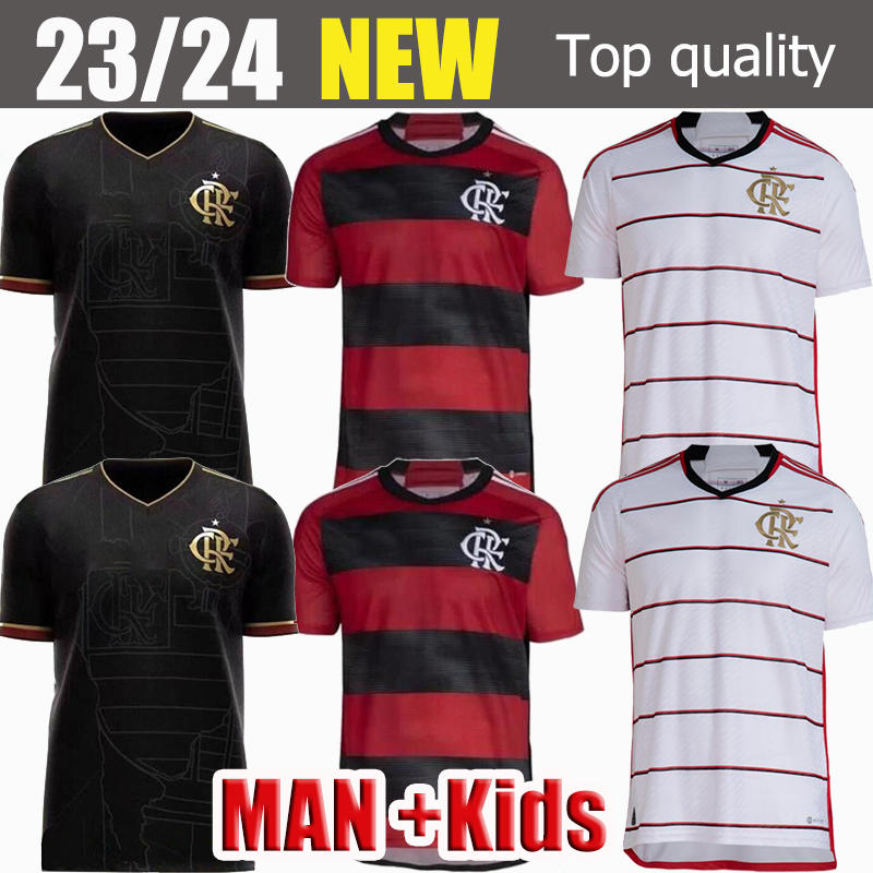 

Flamengo soccer jerseys 2023 2024 fans player version David Luiz DIEGO E.RIBEIRO GABI 22/23 football shirts Thiago Maia PEDRO DE ARRASCAETA men women kids kit Training