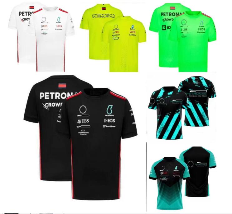 

Summer new round neck shirt F1 racing short-sleeved T-shirt same custom