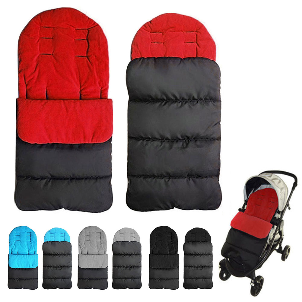 Pièces de poussette Accessoires Musim Dingin Bayi Balita Chancelière universelle Nyaman Jari Kaki Celemek Liner Buggy Kantong Tidur Tahan Angin H