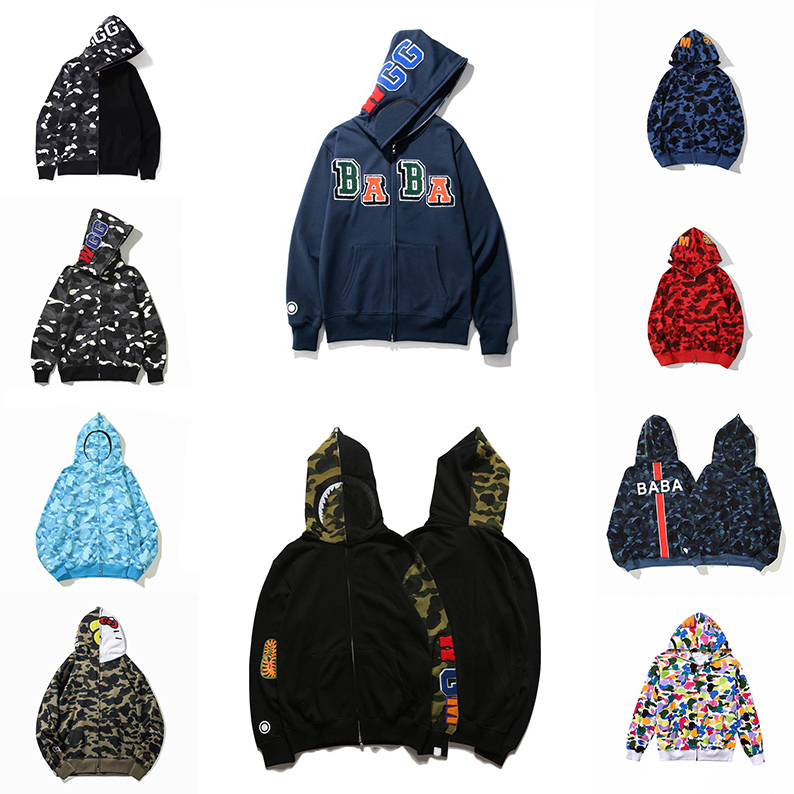 

Shark Hoodies Mens Womens Fashion Men Deisigners Hoody Stylist Cartoons Sharks Printing Hoodies Jacket Man trend Casual Sweatshirts Size M-3XL, 22