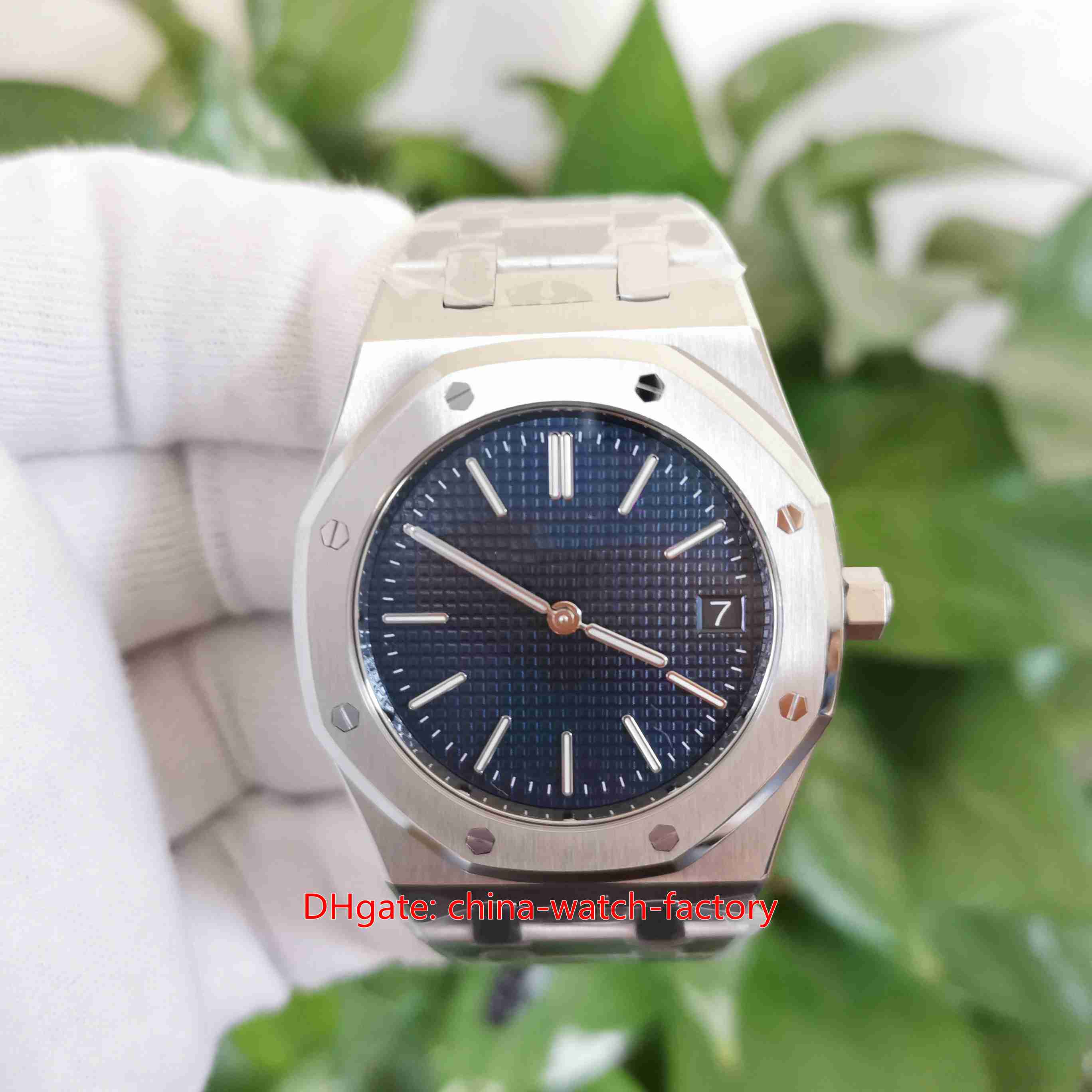 

ZF Factory Mens Watch Better Version 39mm x 8.5mm 15202 Jumbo Extra-thin Series Watches Sapphire 904L Steel Cal.2121 Movement Mechanical Automatic Men's Wristwatches, No box papers