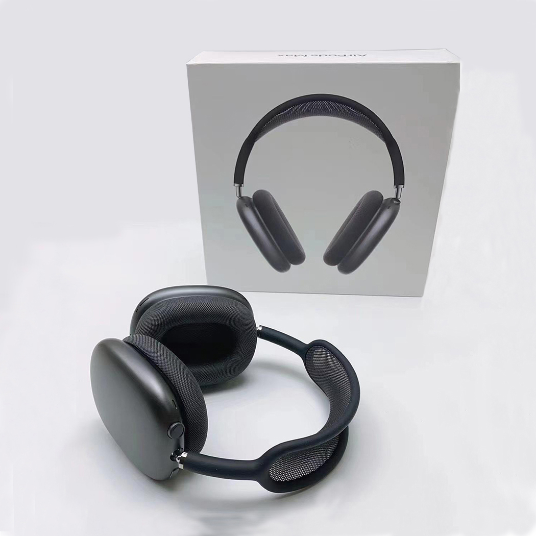 

Top Quality 1:1 Copy AirPods Max Earphones ANC Audio Sharing noise Cancellation reduction Wireless Headset Bluetooth Headphones For Apple iPhone 12 13 14 Pro Max Plus, Space grey