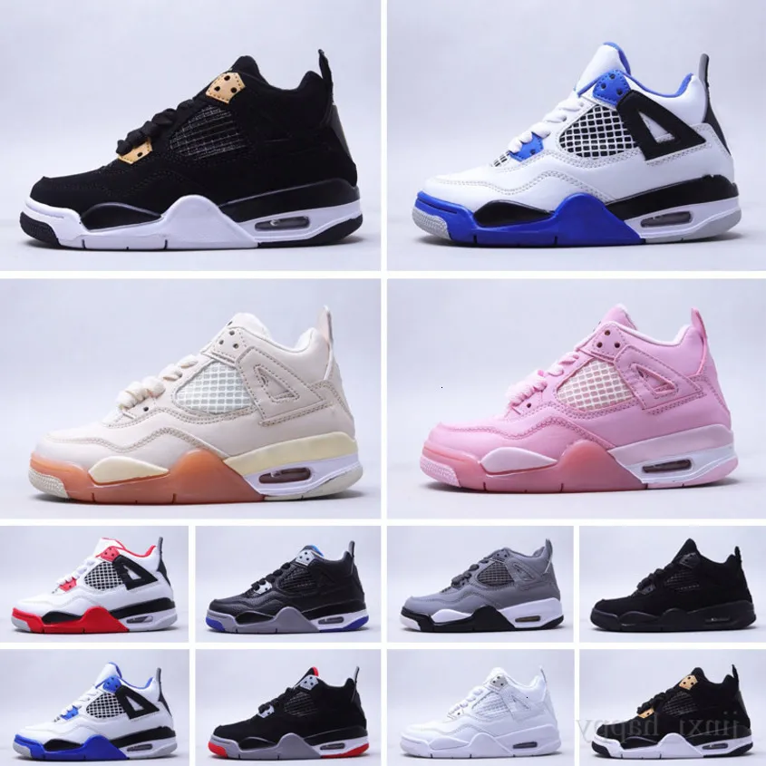 

Discount Basketball Shoes 4 4s Jumpman Red Thunder Wild Things University Blue Black Cat Fire Motorsports Sail Metallic Purple Men Trainers, Color 10