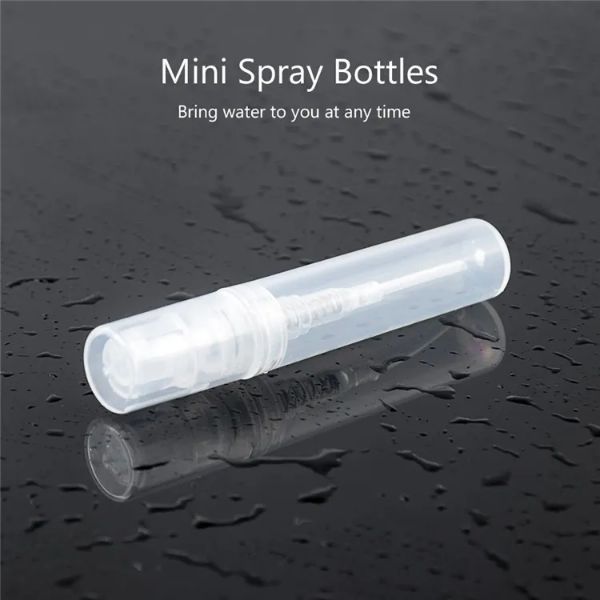 2ml 3ml 5ml 10ml PET Plastic Perfume Bottle Empty Refilable Spray Bottle Small Parfume Atomizer Transparent Clear Perfume Sample Vials