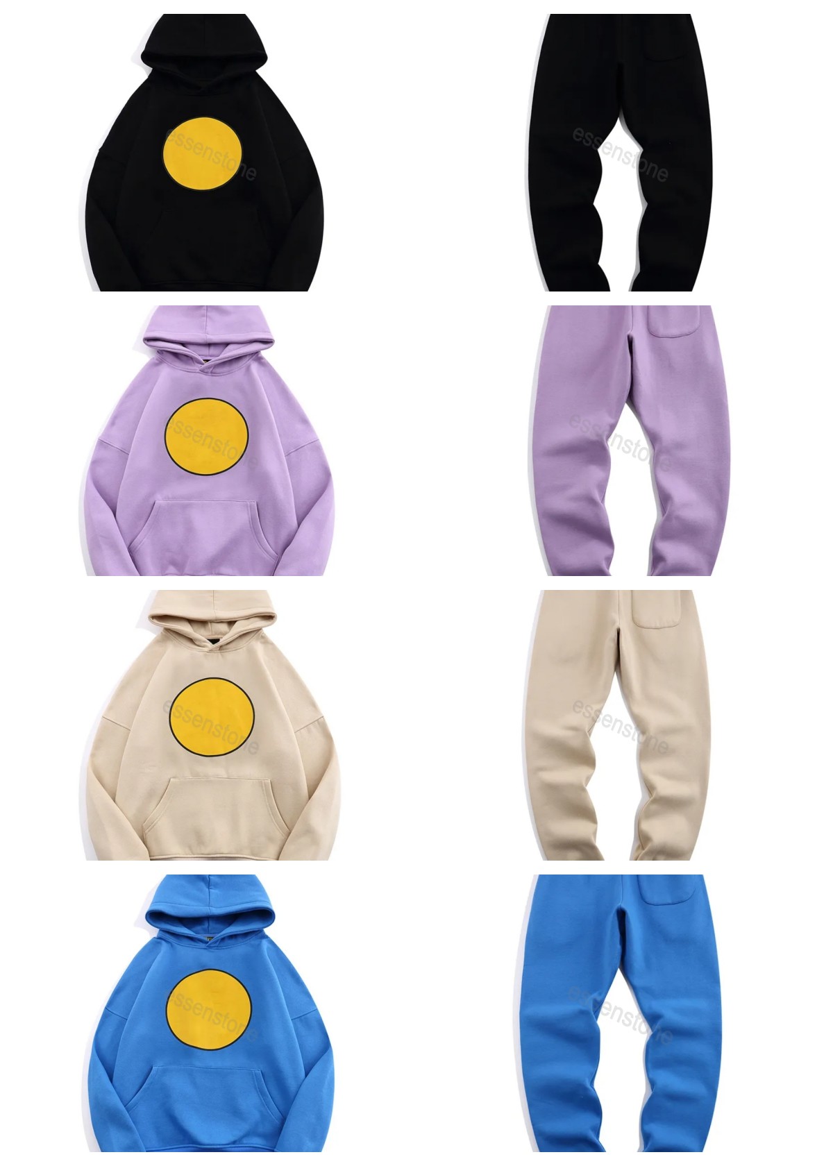 

2023 Hoodies Mens Women Fashion draw draw Sweater Streetwear Smiley Collection Sun Print Pullover Sweatshirt Loose Hoodies Lovers Top Clothing D pants US SIZE S-2XL, The same as real