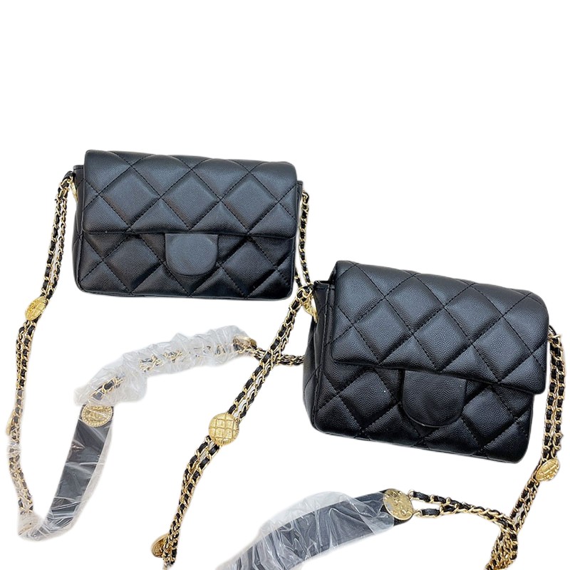 

Designer Bag Luxurys Gold Chain Wallet Purse Totes Fashion Clutch Flap Handbag Classic Famous MINI Bags Travel Crossbody 22a WOC Summer Shoulder Two Size 20cm 17cm