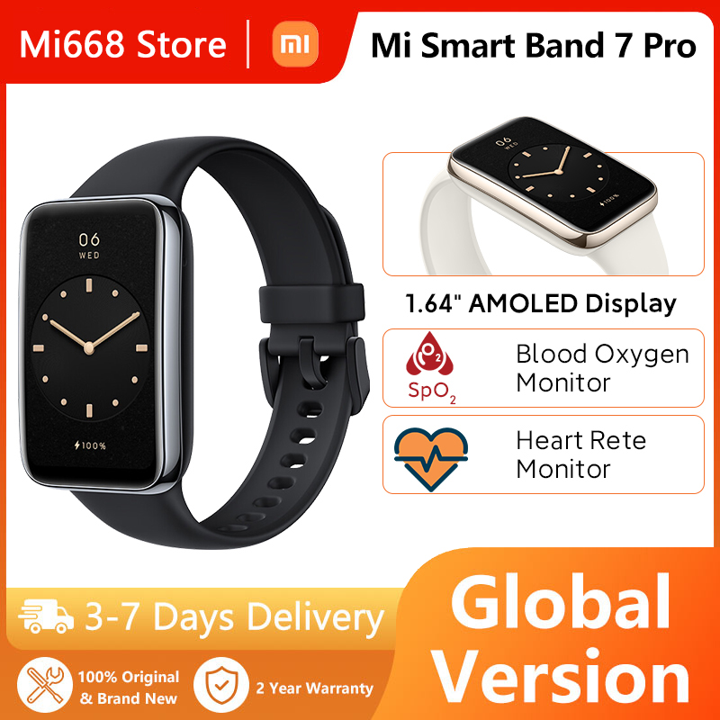 

Global Version Xiaomi Mi Band 7 Pro Smart Bracelet AMOLED GPS Blood Oxygen Smart band Fitness Traker