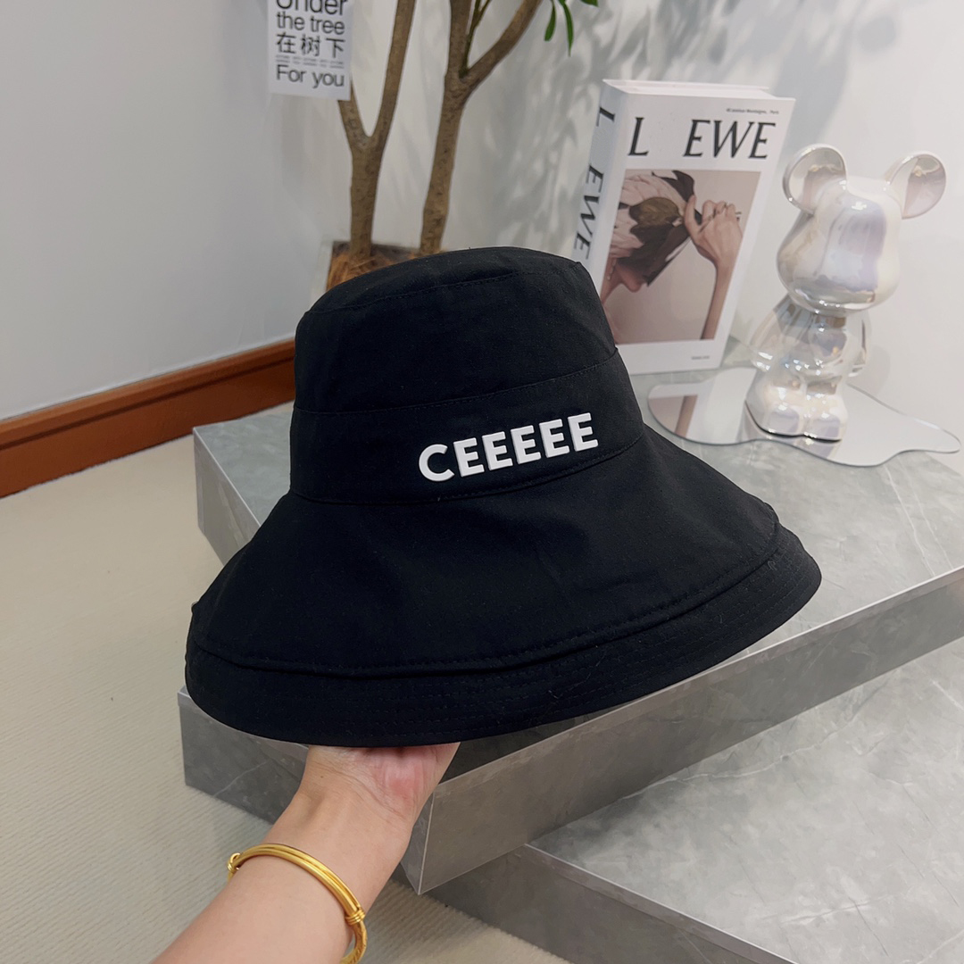 

top Designers Bucket Hat Fitted Hats Sun Prevent Bonnet letter design fashion sunshade cap temperament versatile hat couple travel wear good, Yellow