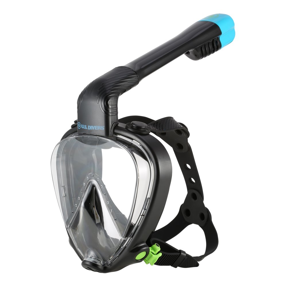 

Dryview Full-Face Snorkeling Mask, Black L LX