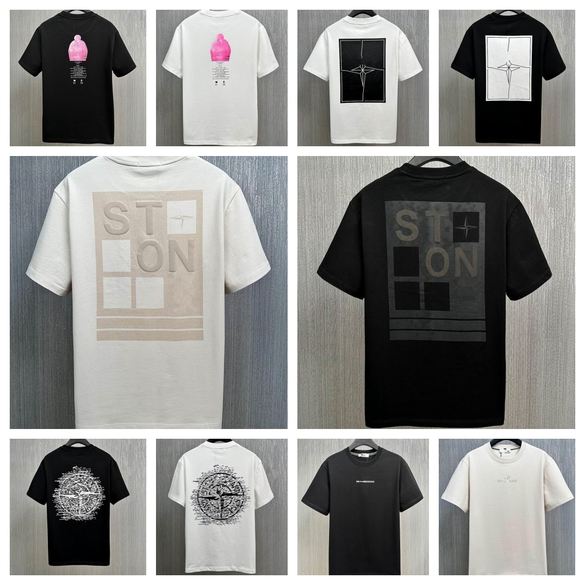 

Designer Clothes Short Men Logo Printed Cotton Mens Womens T-Shirts Casual Crew Neck Couple Polo Shirt Summer Simple Loose Short Sleeve Top, 14