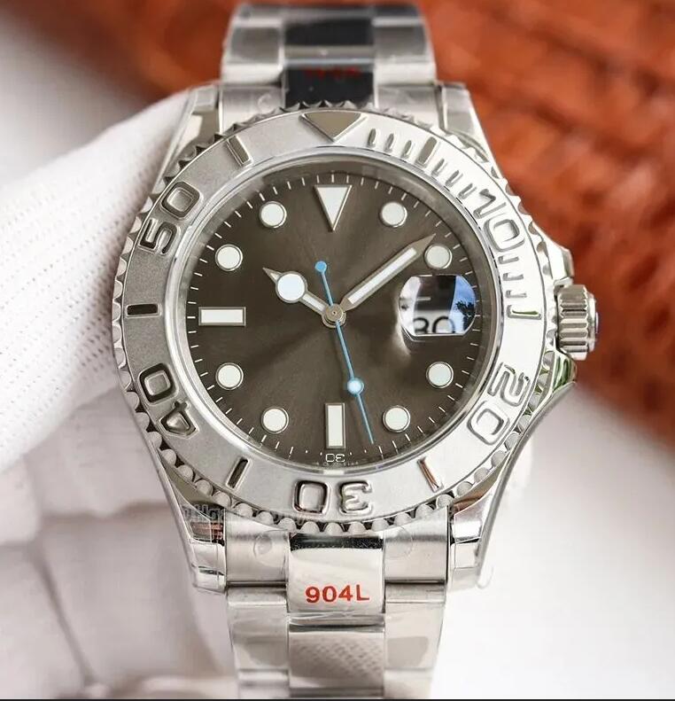 

hot sss Mens gold watch vintage bracelet waite dial water proof designer watches YachtMaster man watchs mechanical wristwatch sport diving oyster bracelet