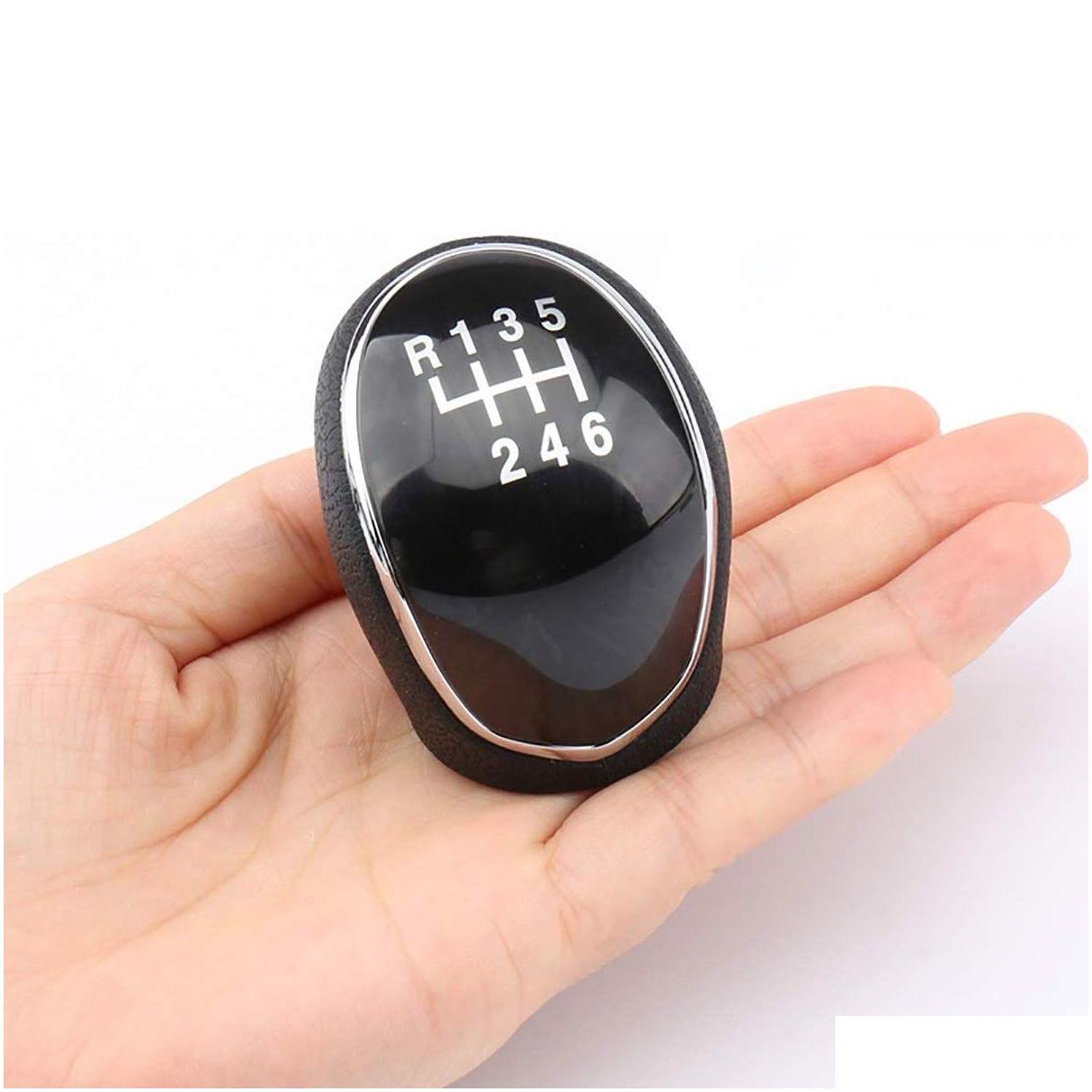 6 speed car gear knob manual shifter lever stick head handball for hyundai ix35 ix 35 201220163686915