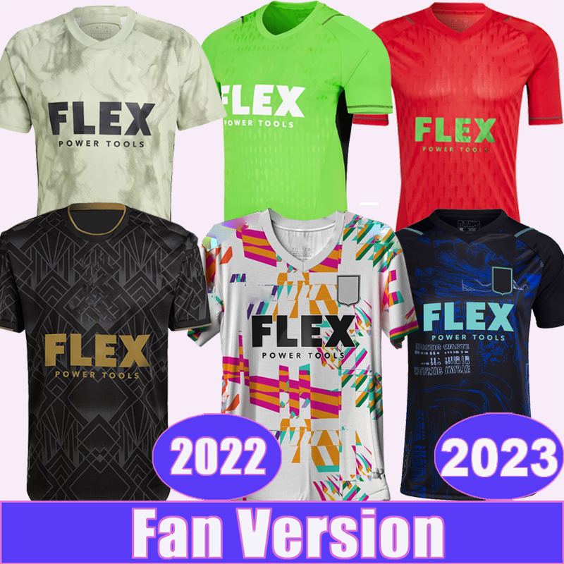 

2023 Los Angeles FC Mens Soccer Jerseys BLESSING GINELLA CHICHO VELA ACOSTA MOON-HWAN Home Away Goalkeeper Special Edition Football Shirt Short Sleeve Uniforms, Qm130140 2023 away no patch