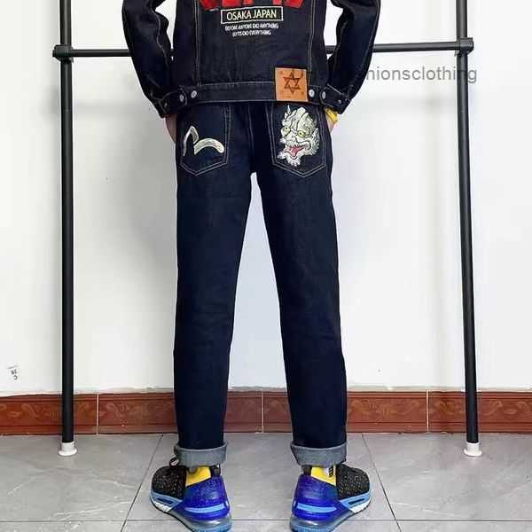 

Men s Pants Celana Kasual Harajuku Y2k Jeans Evisus Longgar Bordir Panjang Kaki Lebar Lurus Untuk Pria Streetwear Hip Hop Jalanan Tinggi 5 Pa5z