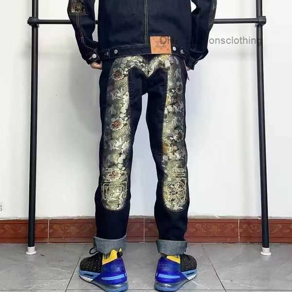 

Men s Pants Celana Kasual Harajuku Y2k Jeans Evisus Longgar Bordir Panjang Kaki Lebar Lurus Untuk Pria Streetwear Hip Hop Jalanan Tinggi 6 83lt