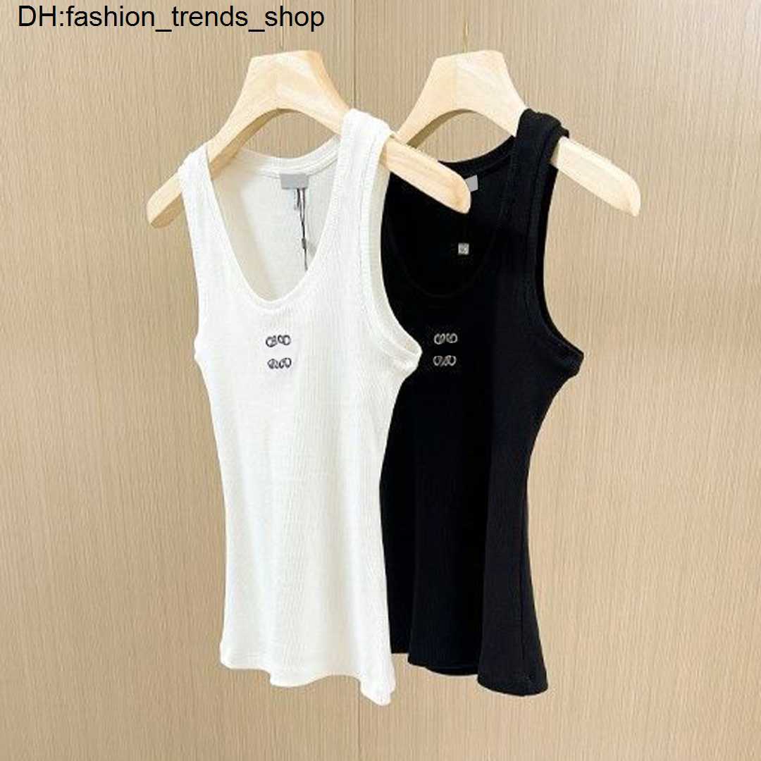 

Designer t Shirt Woman Lowe Cropped Top Knits Tankem Broidered Womens Tops Sexy Sleeveless Sport Tee Yoga Summer Tees Vests Fitness Anagram Sports Bra Mini1, White2
