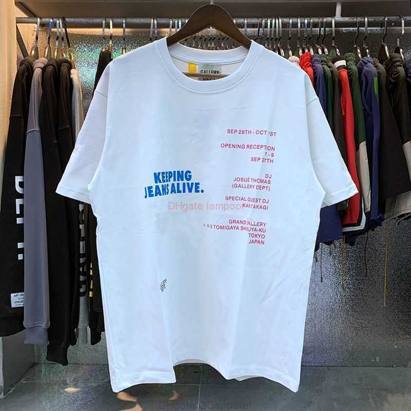 

Designer Fashion Clothing Tees Tshirt Galleryes Depts Summer Simple Colorful Letter Round Neck Mens Womens Short Sleeve Loose Casual Couple Tshirt Luxury Casual To